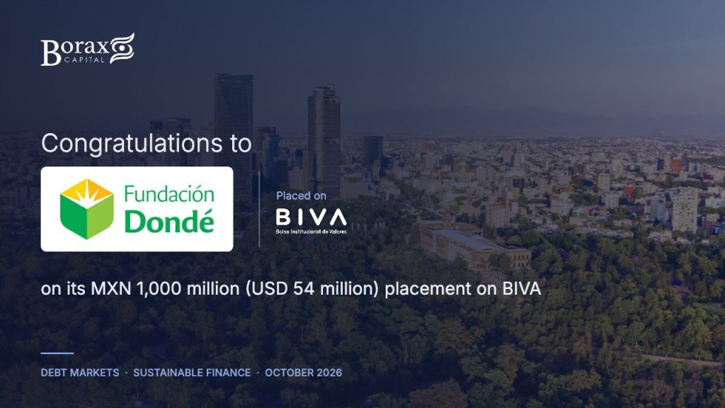 Congratulations to Fundación Dondé on its MXN 1,000 million (USD 54 million) placement on BIVA